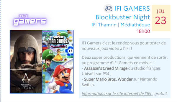 Programmation IFI