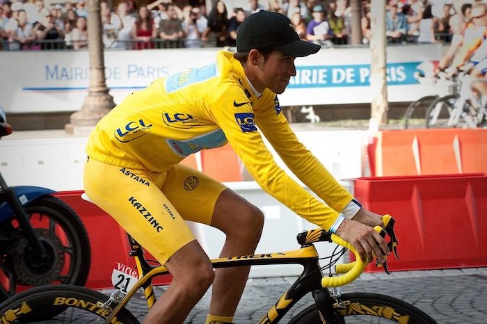 Gilet Jaune Alberto Contador - Tour De France - Nike - Taille M