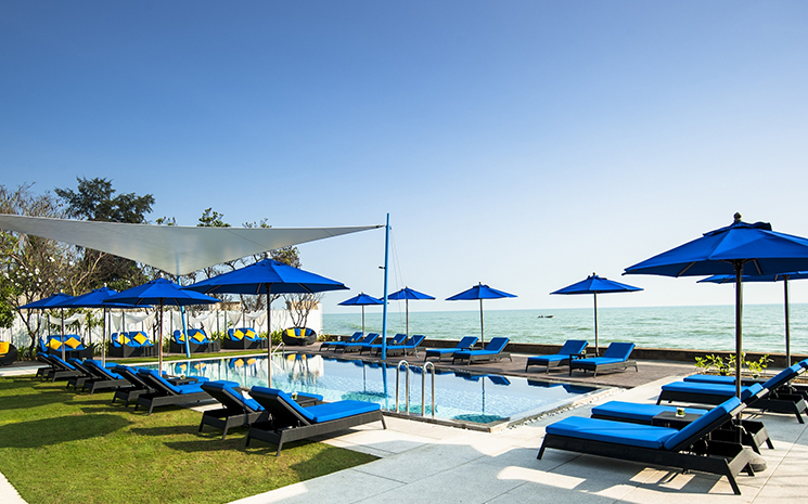 Vancances au bord de la plage a Hua Hin