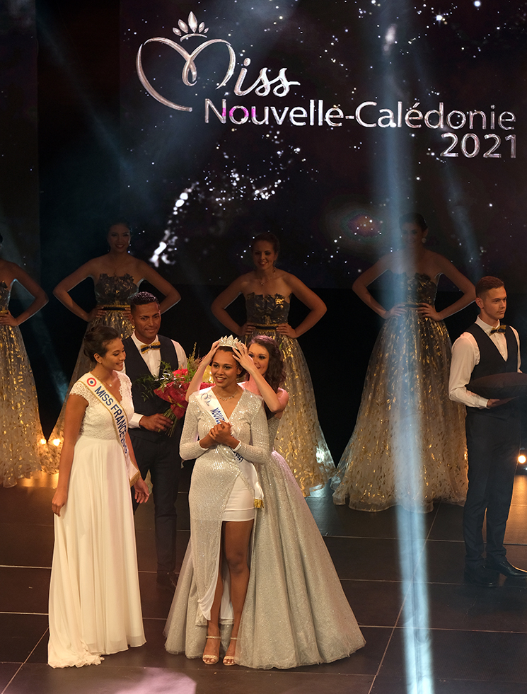 Miss Nouvelle-Calédonie 2020 Emmy Chenin est élue au centre culturel Tjibaou