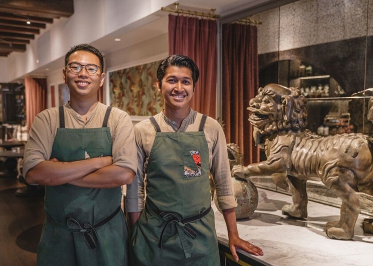 chef mark tai et sous chef adley axmeer