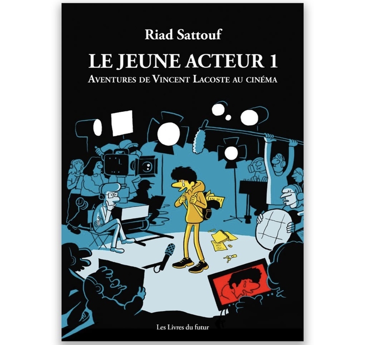 Couverture de la bande dessinée "Le Jeune Acteur 1" de Riad Sattouf