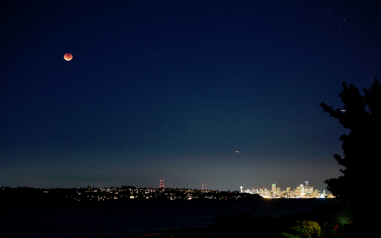 Eclipse super lune Hong Kong