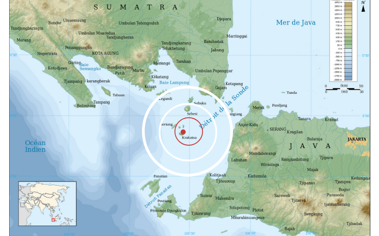 tsunami indonésie krakatau krakatoa