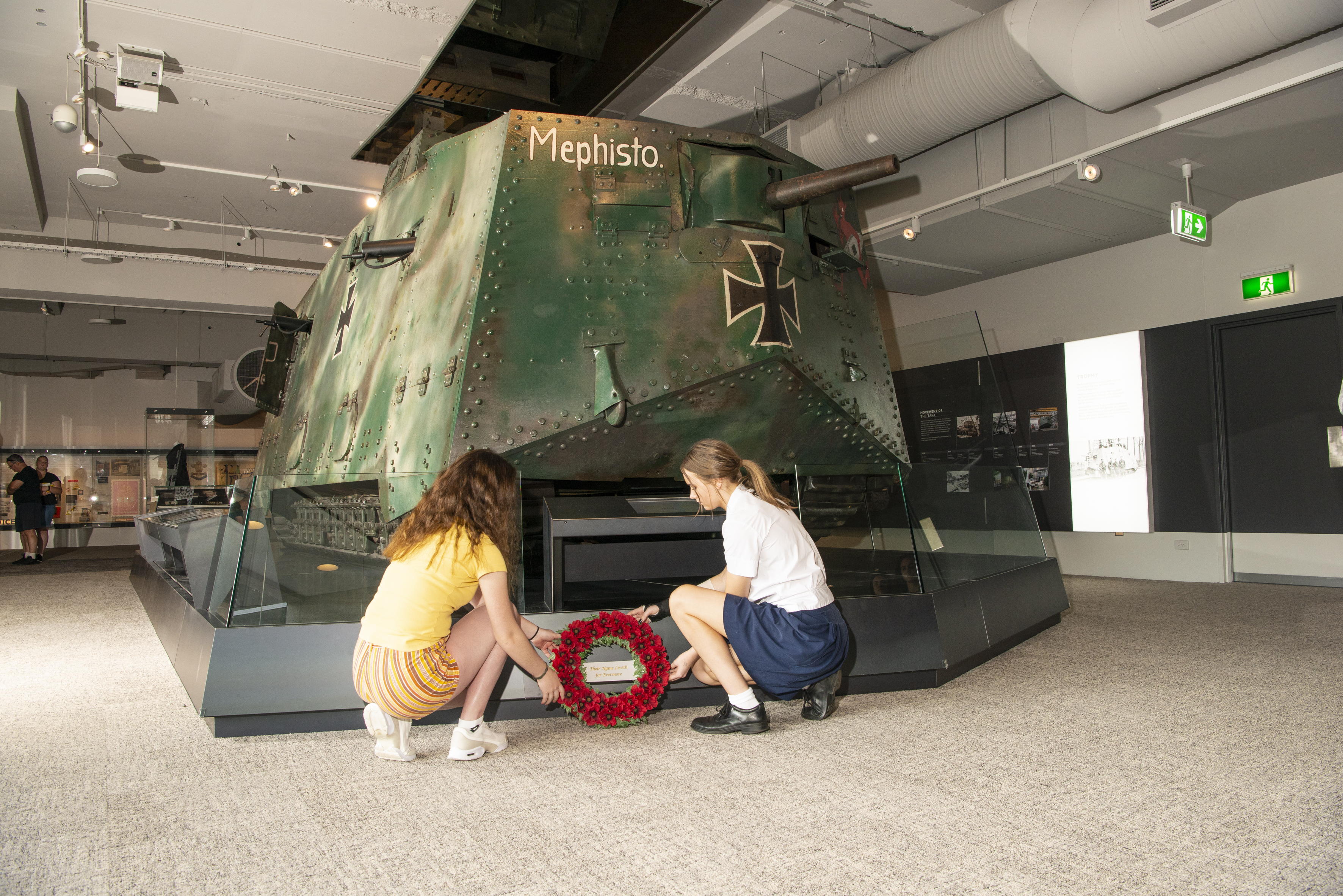 French student visit to Queensland Museum