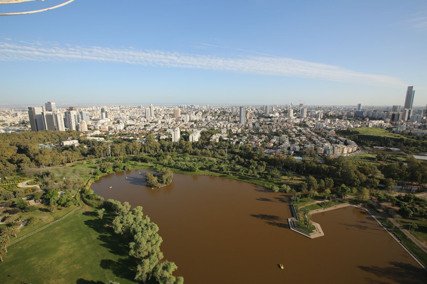 Vue depuis la montgolfière 