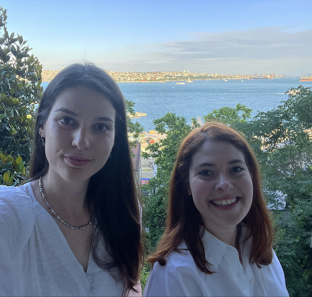 Pauline Sorain et Albane Akyüz