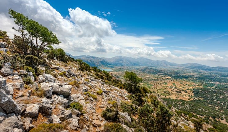 Plateau de Lassithi en Crète