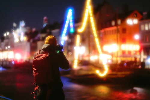 Festival des lumières de Copenhague février 2021, photo de Martin Dedron