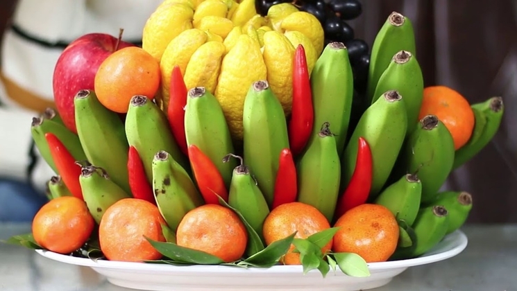 tradition de fruits à Têt 