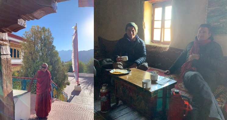 Dans les monastères de la vallée de la Nubra