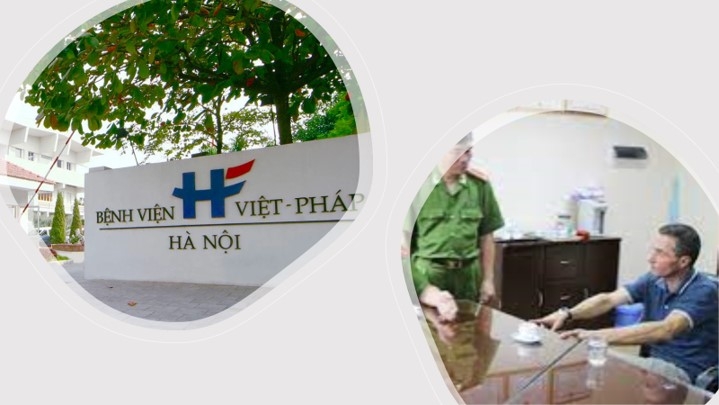Olivier larroque arrêté à Hanoi