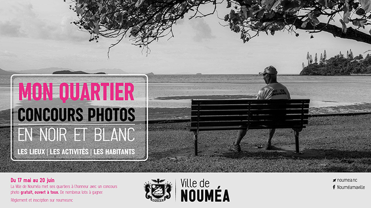 La ville de Nouméa organise un concours photo sur le thème des quartiers. 