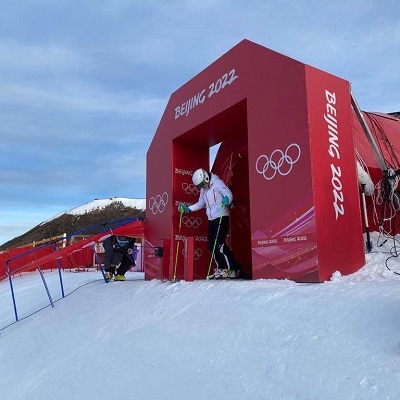 Ornella Oettl Reyes, seule représentante du Pérou aux JO d'hiver de Pékin