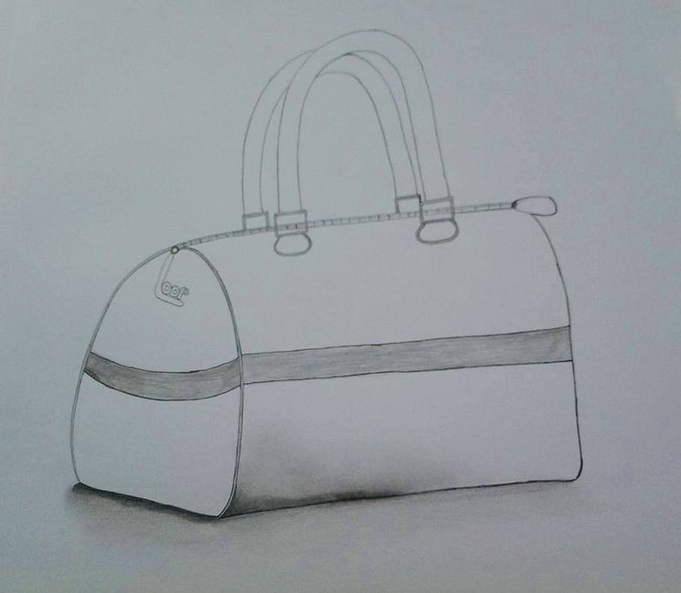 Premier sac en cuir designé par Alex