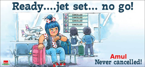 Amul  Jet Airways