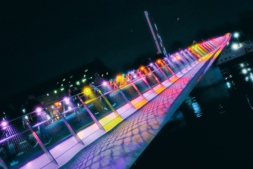 Festival des lumières de Copenhague février 2021, photo de Martin Dedron