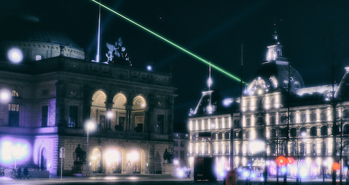 Festival des Lumières à Copenhague en février 2021 par Martin Dedron