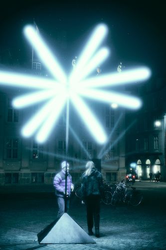 Festival des lumières de Copenhague février 2021, photo de Martin Dedron