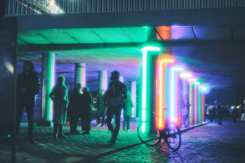 Festival des lumières de Copenhague février 2021, photo de Martin Dedron
