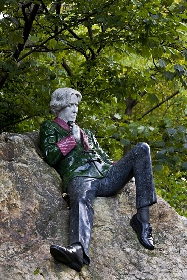 Statue d'Oscar Wilde à Merrion Square