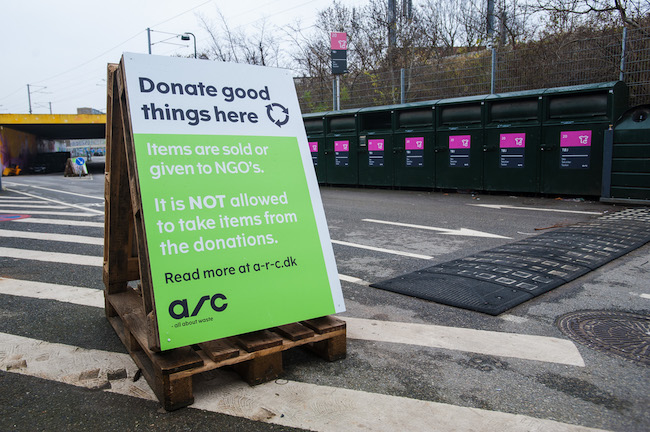 recyclage déchèterie Copenhague tri sélectif