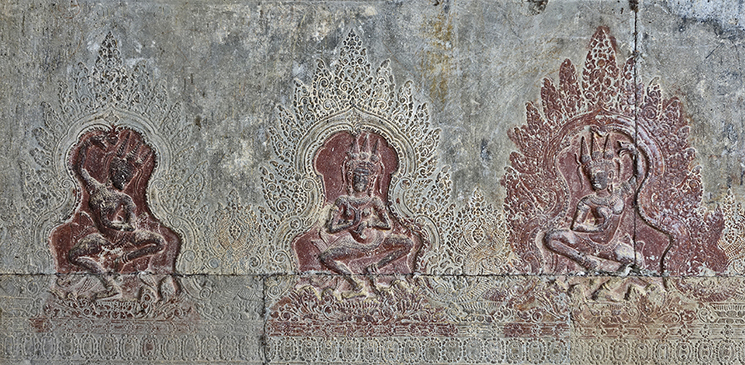 Danseuse bas relief Khmer