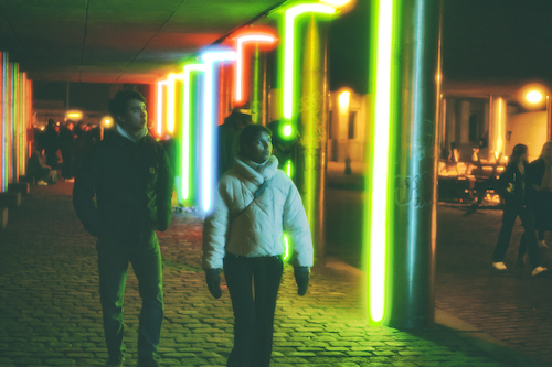 Festival des Lumières à Copenhague en février 2021 par Martin Dedron