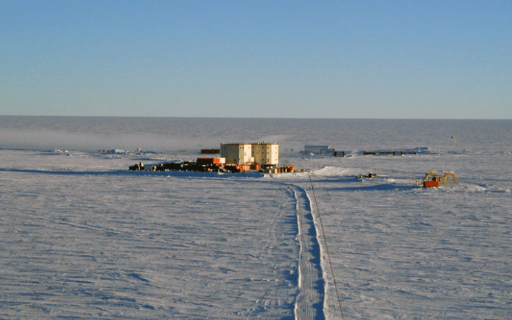 La base Concordia en janvier 2005