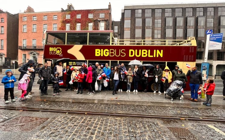 bus tour à Dublin