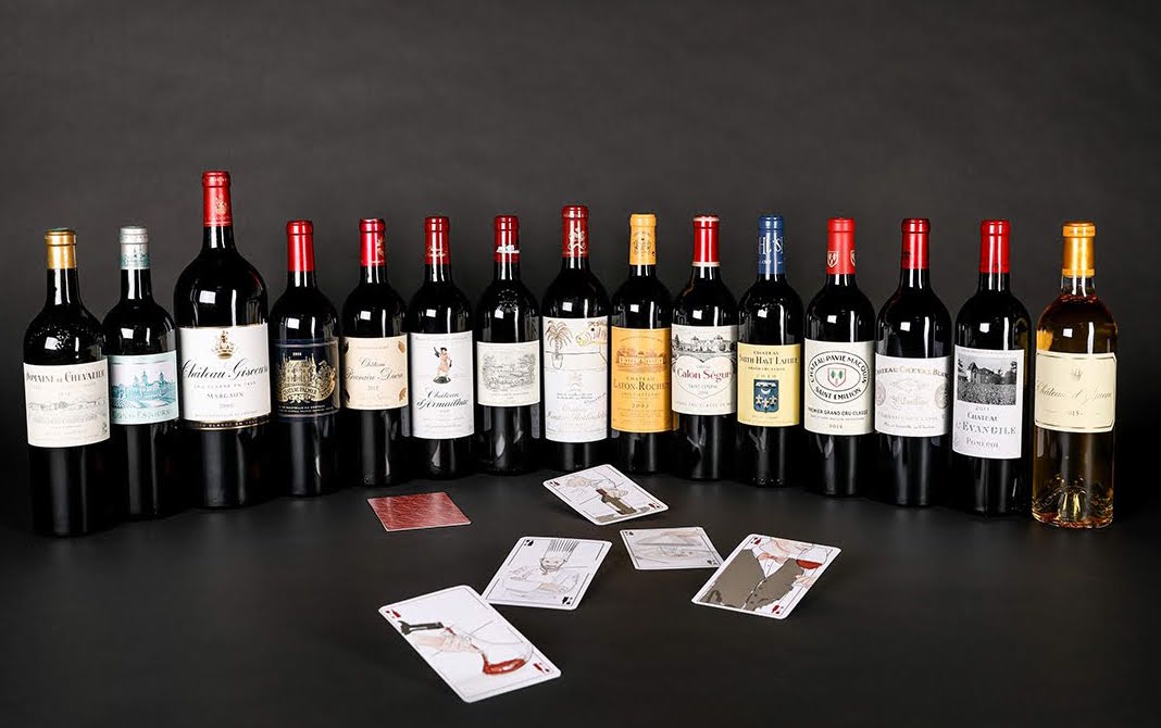 carte sur table vin de bordeaux a hong kong