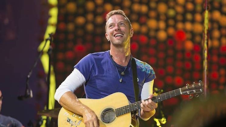 Chris Martin Dubai Armani