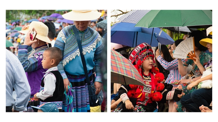 les ethnies vietnamiennes sont représentées au festival de Bac Ha