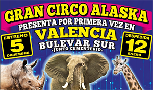 Gran Circo Alaska 3D Valencia