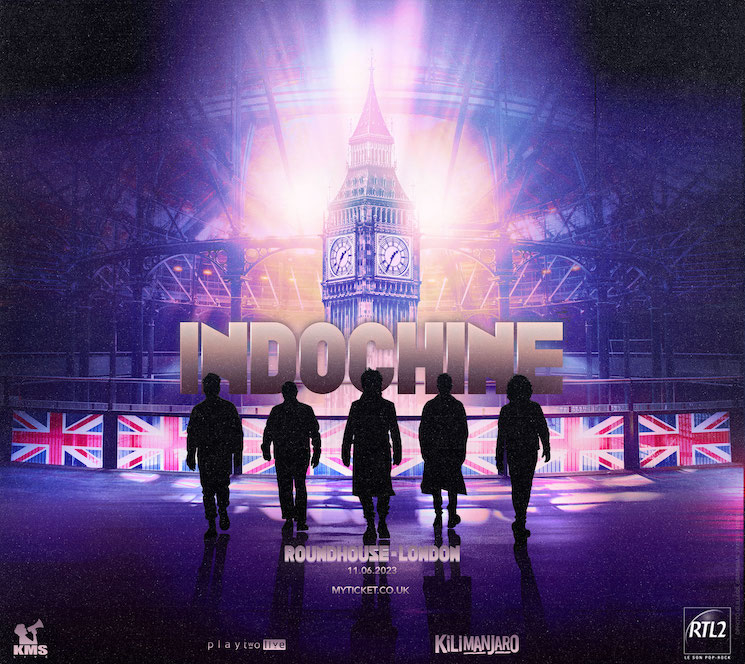 Indochine en concert à Londres