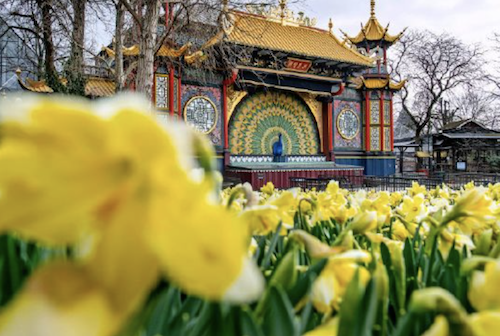 jardins de Tivoli Copenhague