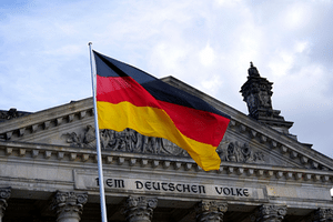 Le drapeau allemand