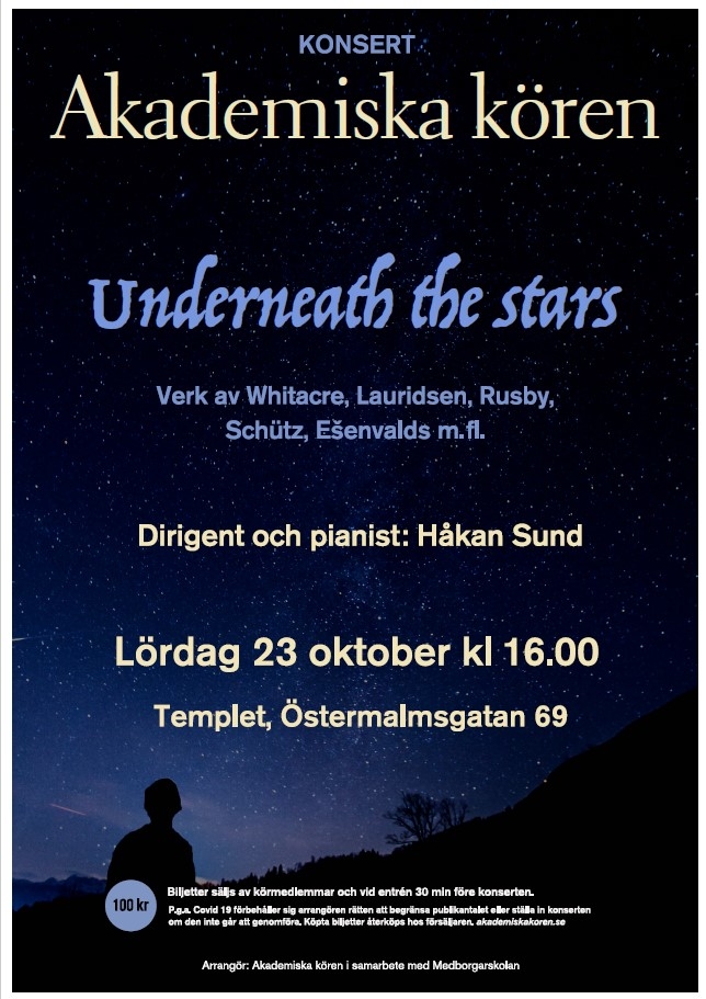 Akademiska kören concert 2021