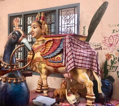 Kamdhenu, la vache mythique de l'Inde