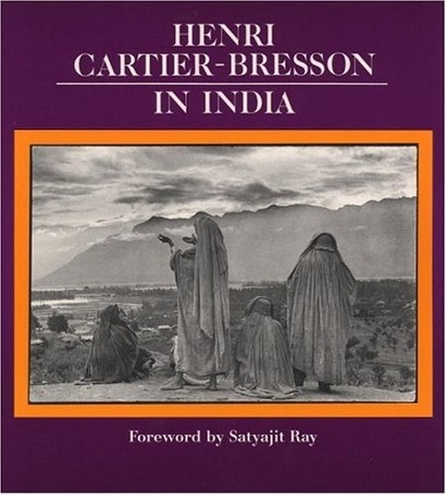 livre de photos de Cartier Bresson en Inde