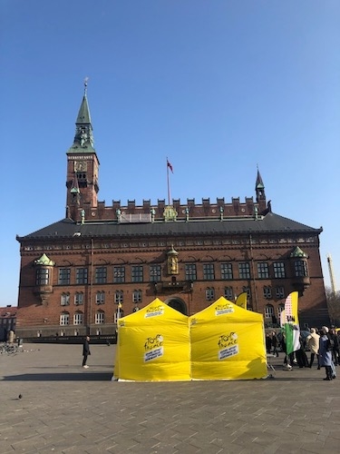 Mairie de Copenhague, Grand départ Tour de France 2022