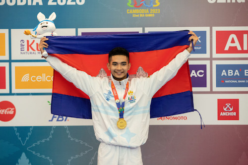 médaille d'or Cambodge SEA Games