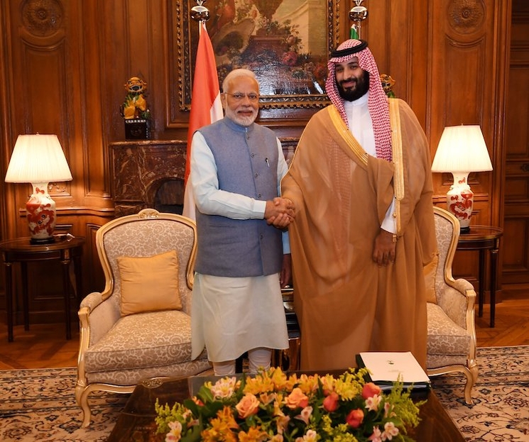 Modi en Arabia Saudita