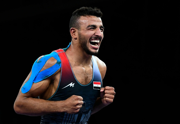 Mohamed Ibrahim remporte le bronze à la lutte gréco-romaine aux J.O de Tokyo 2021