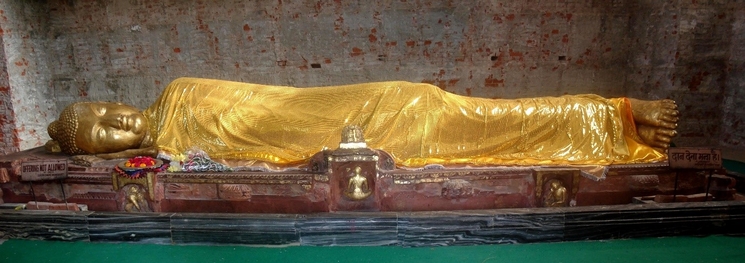 reclining Buddha death Parinirvana