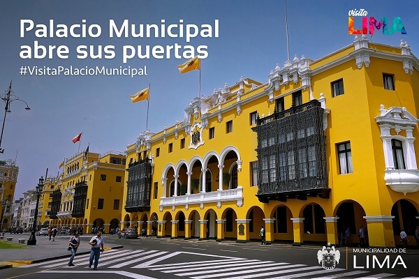 Le palais municipal de Lima ouvre ses portes au public