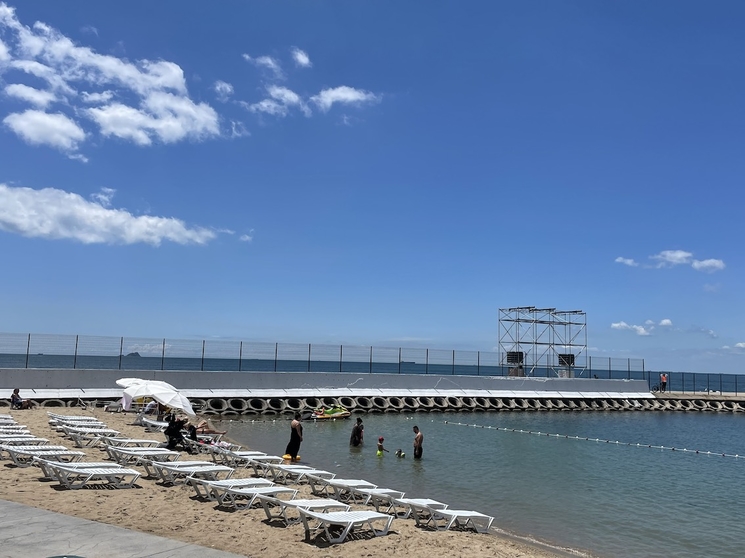 La plage de Caddebostan à Kadıköy