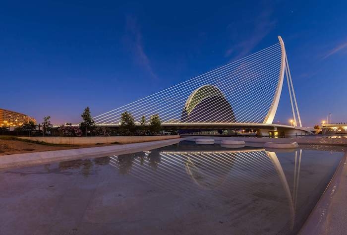 Le pont de l'Assut de l'Or à Valencia