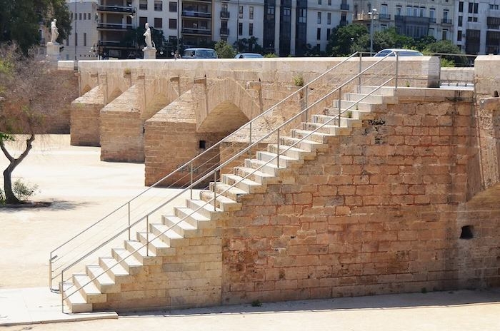 Le pont de la trinidad à Valencia