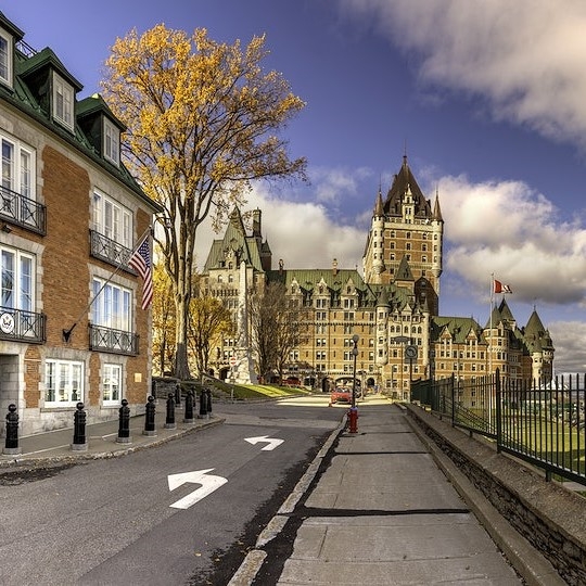 Québec city chateau